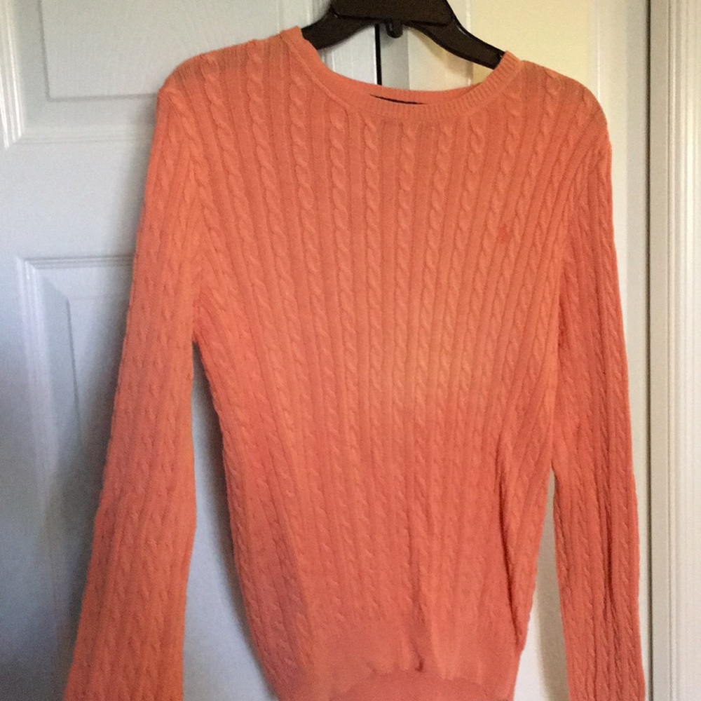 Orange sweater